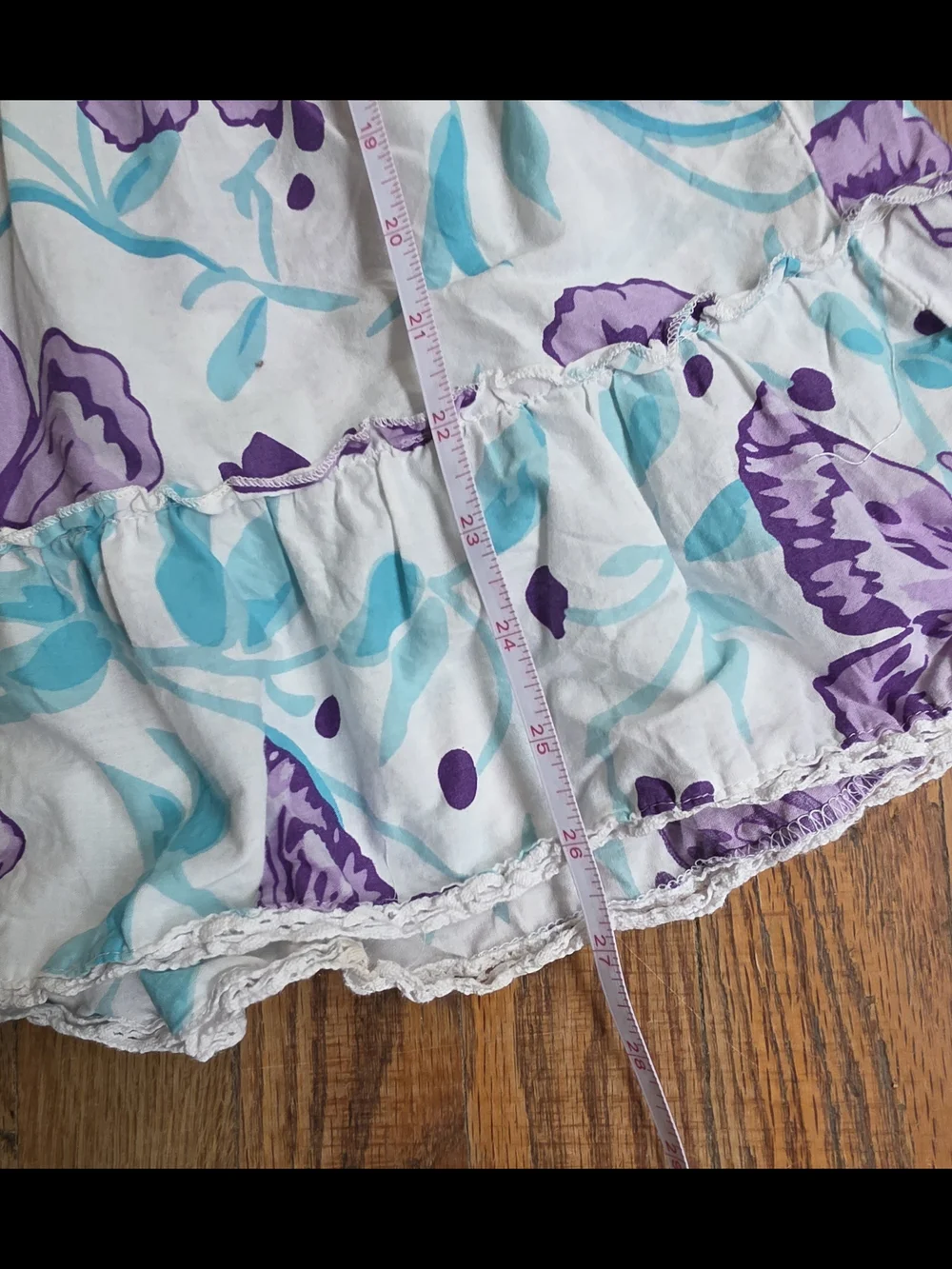 The Children's Place White Dress with Purple Butterfly Print - Picture 4 of 4